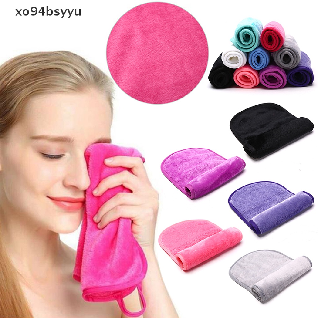Khăn Tẩy Trang Xo94Bsyu Bằng Vải Vi Sợi Có Thể Tái Sử Dụng Cho Nữ