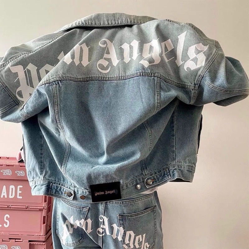 Áo bò Palm Angles ss22 phong cách đường phố streetwear.