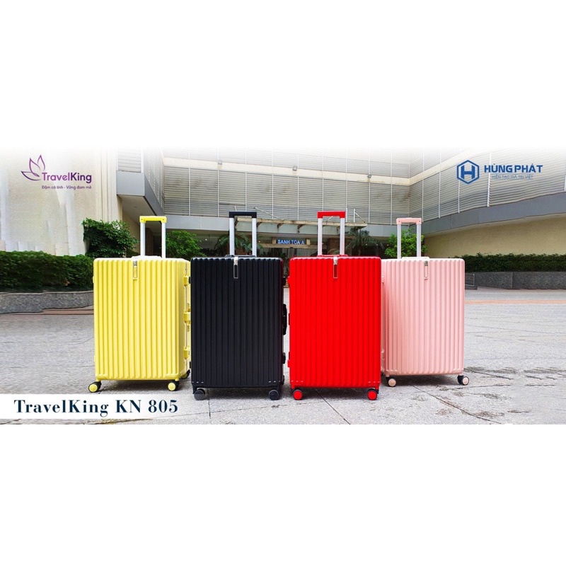 Vali Khung Nhôm Cao Cấp Travel King KN805