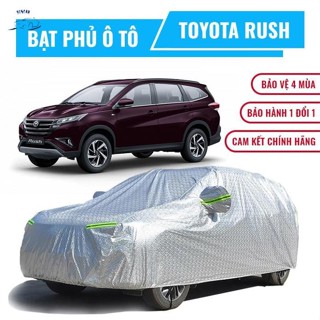 Bạt phủ xe ô tô 7 chỗ Toyota Rush 3 lớp chống nóng, chống thấm, chống bụi. Bạt phủ xe Rush, Bạt trùm xe hơi +