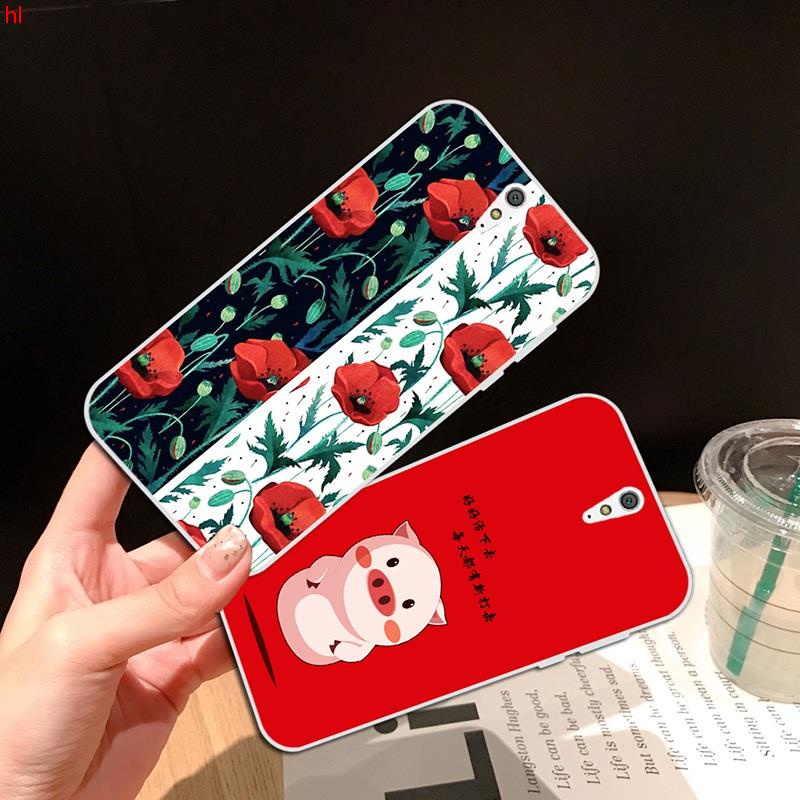 Ốp Điện Thoại TPU Dẻo Họa Tiết Độc Đáo Thời Trang Cho Sony xperia C3 C5 M4 L1 L2 XA XA1 XA2 Ultra Plus X Performance 03