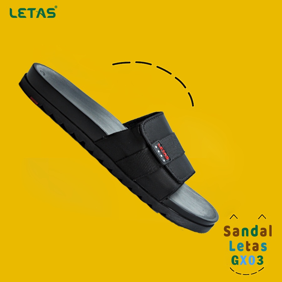 Dép bản LETAS nam quai ngang cao cấp GX03