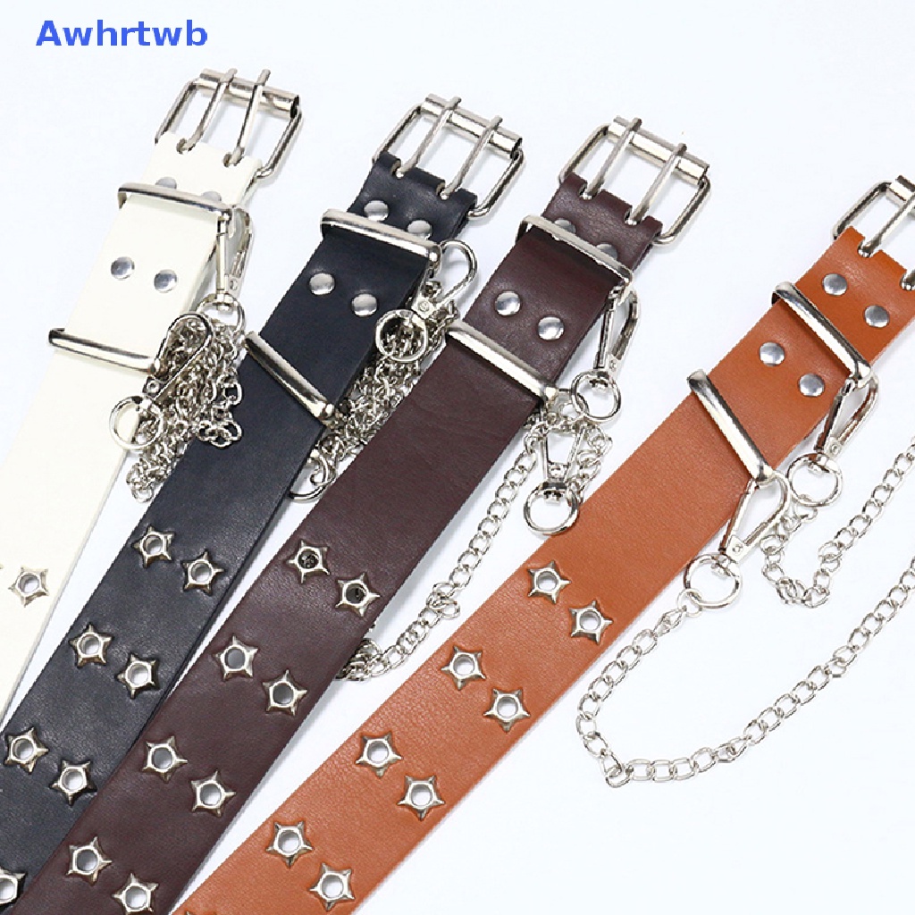 Thắt Lưng Quần Jean Unisex Phong Cách Punk Gothic Mới