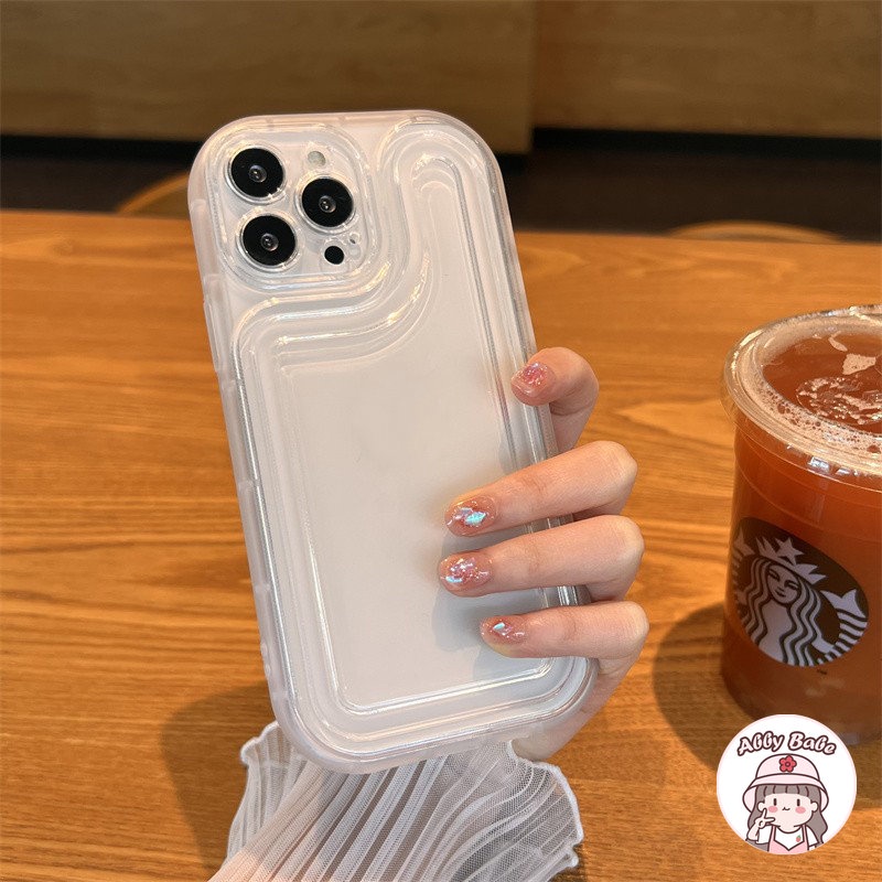 Ốp Điện Thoại TPU Mềm Trong Suốt Chống Mồ Hôi Sang Trọng Cho IPhone 14 Pro Max 13 12 11 Pro Max