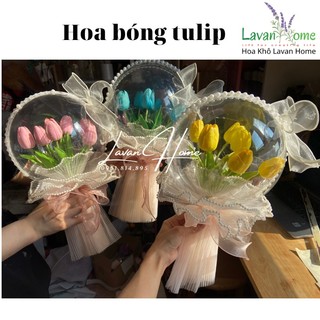 Hoa bóng meka Tulip - quà tặng người yêu, quà tốt nghiệp, ngày kỉ niệm, lễ 8/3 lễ 20/10 tặng cô giáo, lễ tình nhân