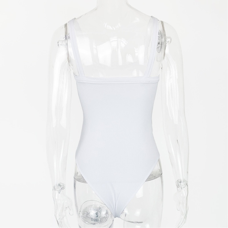 Áo Liền Quần Hai Dây Màu Trơn Thời Trang Mùa Hè Cho Nữ YOUYO