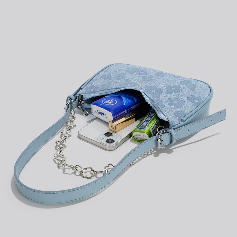 Túi nách nữ Túi Đeo Vai Họa Tiết Hoa Thời Trang Mùa Hè Cao Cấp TTF631