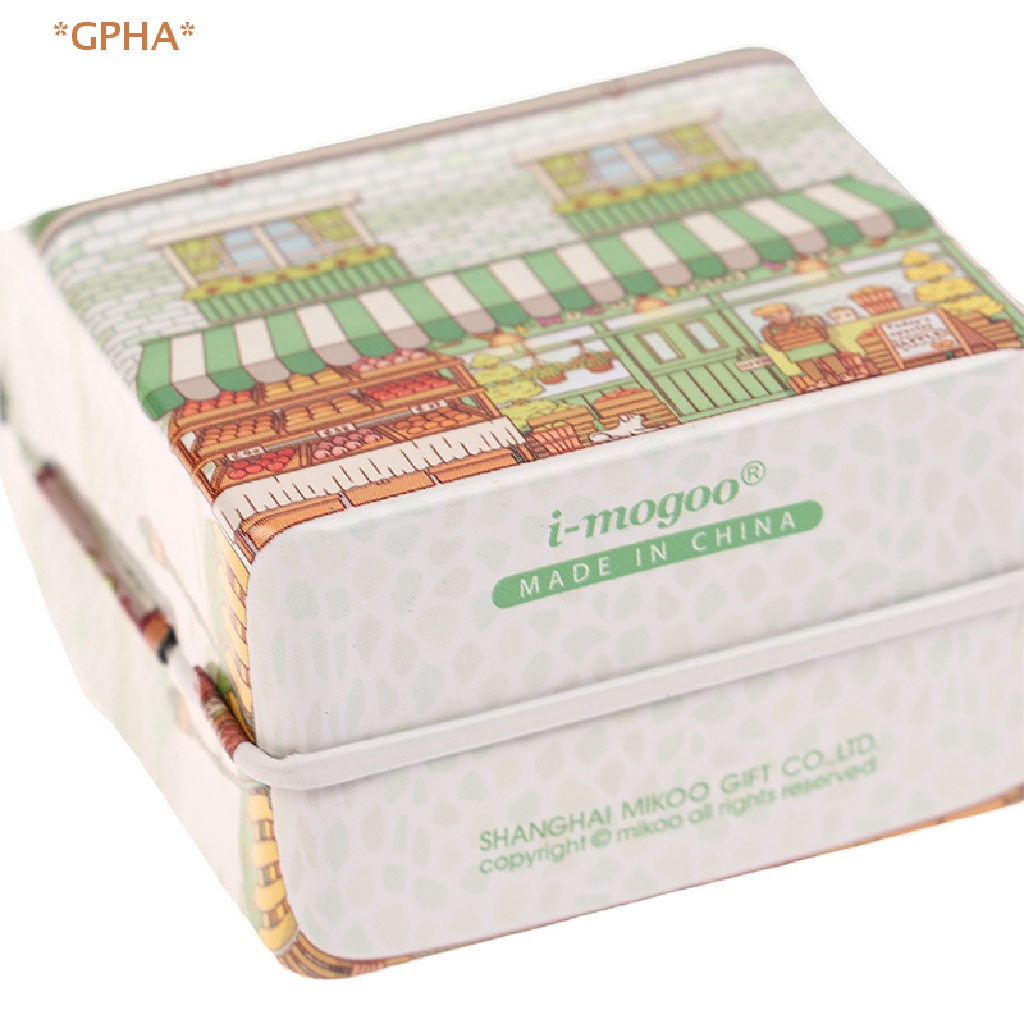 Gpha > Hộp Thiếc Đựng Đồ Mini Vintage Màu Sắc Ngẫu Nhiên Mới