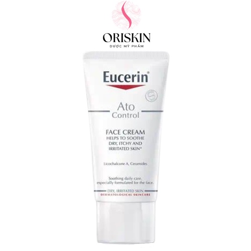 Eucerin - Kem Dưỡng Giúp Phục Hồi & Tái Tạo Da Ato Control Soothing Face Cream 50ml