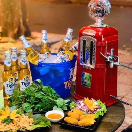 Trạm xăng Bar Butler | BÌNH ĐỰNG BIA-NƯỚC ngũ cốc | THÁP BIA 1 VÒI | THÁP BIA 2 VÒI | BAR BUTLER , đồ gia dụng thông min