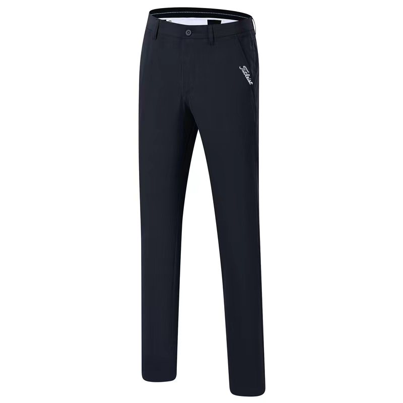 Quần Dài Thể Thao Chơi golf Mỏng Màu Trơn Nhanh Khô Thoáng Khí Không Sắt Cho Nam