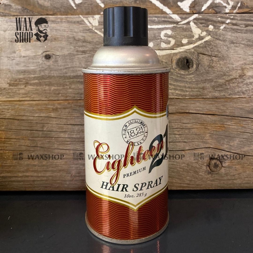 Gôm Xịt Tóc Cao Cấp Nam 18.21 Man Made Premium Hairspray - Hàng Chính Hãng - Bảo Hành 180 Ngày - Kèm Quà Tặng - Waxshop