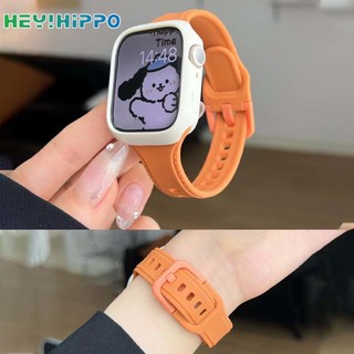 Dây Đeo Bằng silicone Cho Đồng Hồ Thông Minh iwatch 45 / 44 / 42 / 41 / 40 / 38mm 8 / 7 / 6 / SE / 5 / 4