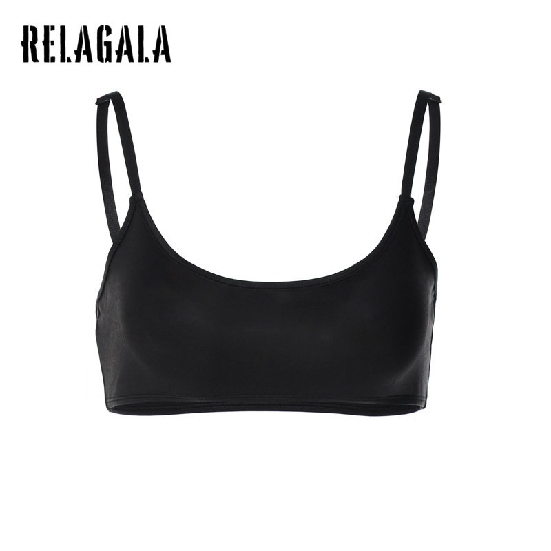 Áo Tank Top Sát Nách Màu Trơn Thời Trang 2023 Quyến Rũ Cho Nữ