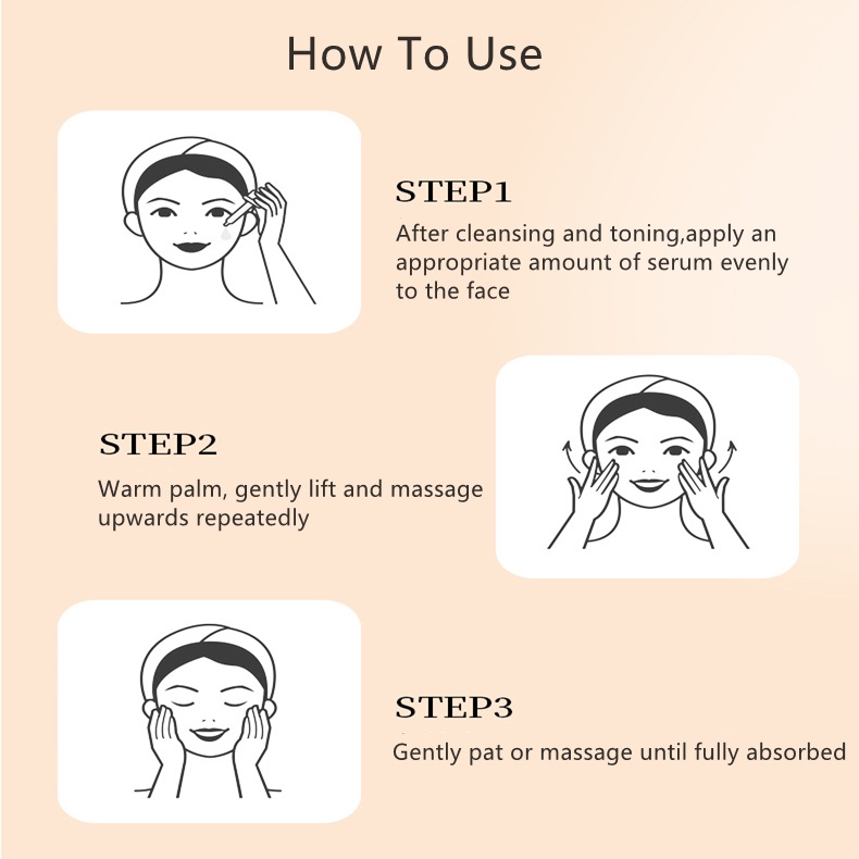 Tinh Chất Collagen Peptides HANKEY 30ml Chống Lão Hóa / Nếp Nhăn Làm Săn Chắc Da Mặt Và Se Khít Lỗ Chân Lông