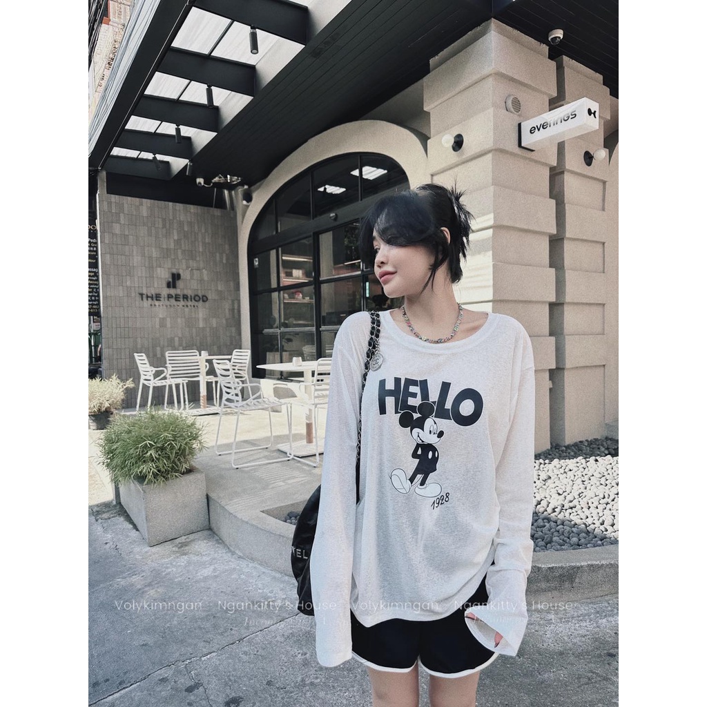 Set thun tay dài hel.lo mic.key