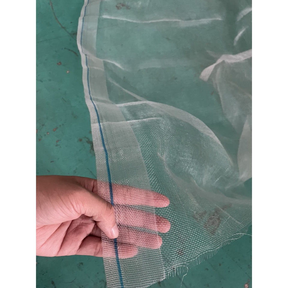 Lưới chắn côn trùng 16 mesh sợi to, ngăn sâu ăn lá, ruồi vàng, trùm cây ăn trái, vườn rau