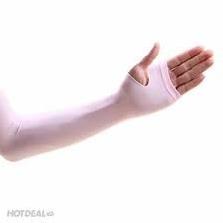 Đôi Găng tay chống nắng xỏ ngón Let's slim