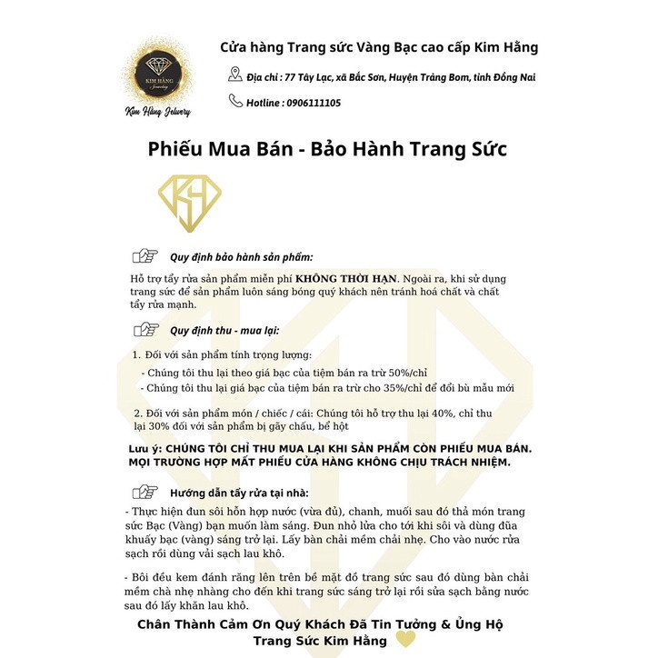 Khuyên Tai Nụ Đá Vàng Nhạt 4 Chấu KHJER075