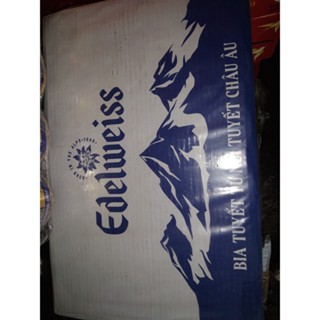 [Q2 HCM ]Thùng 24 lon bia tuyết Edelweiss 330ml