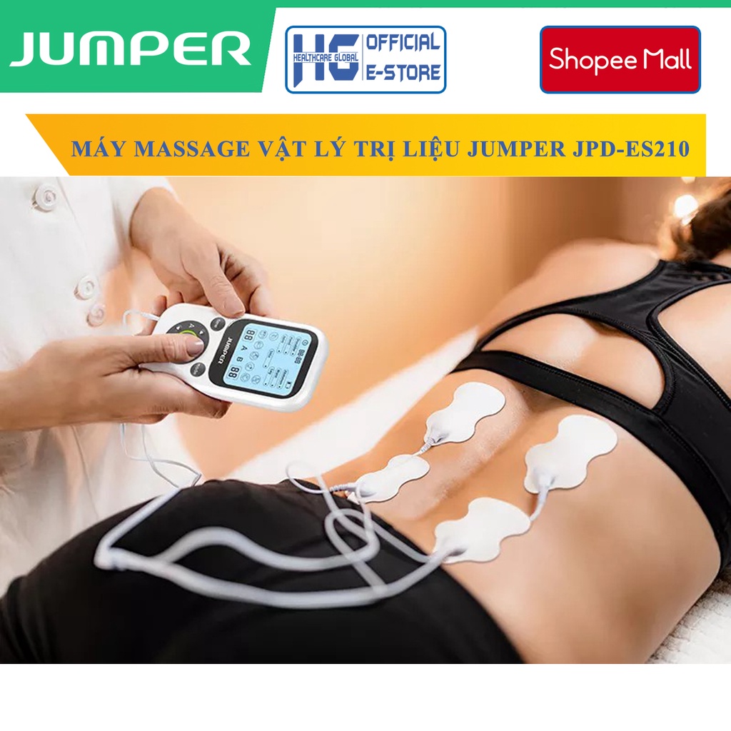 Máy Massage Xung Điện Vật Lý Trị Liệu Công Nghệ TENS Jumper JPD-ES210 | Kích Thích Thần Kinh Và Cơ Bằng Xung Điện Qua Da