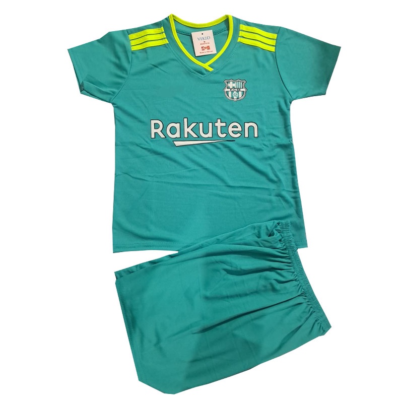 Bộ Đồ Thể Thao Cho Bé Trai & Bé Gái - Thun Lạnh - Khán Khuẩn - Xanh Rêu··