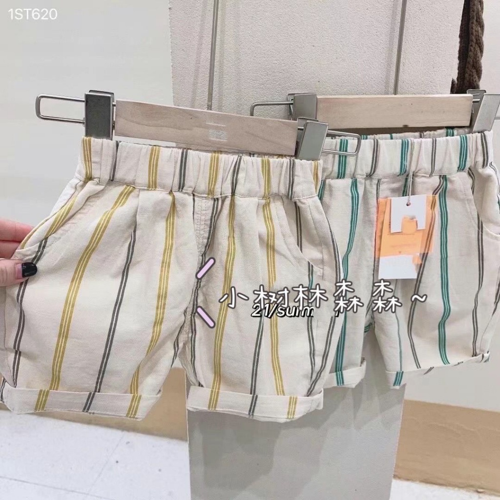 Bộ Đồ Áo Thun Tay Ngắn In Hoạt Hình Phong Cách Hàn Quốc Dành Cho Bé Trai Gái