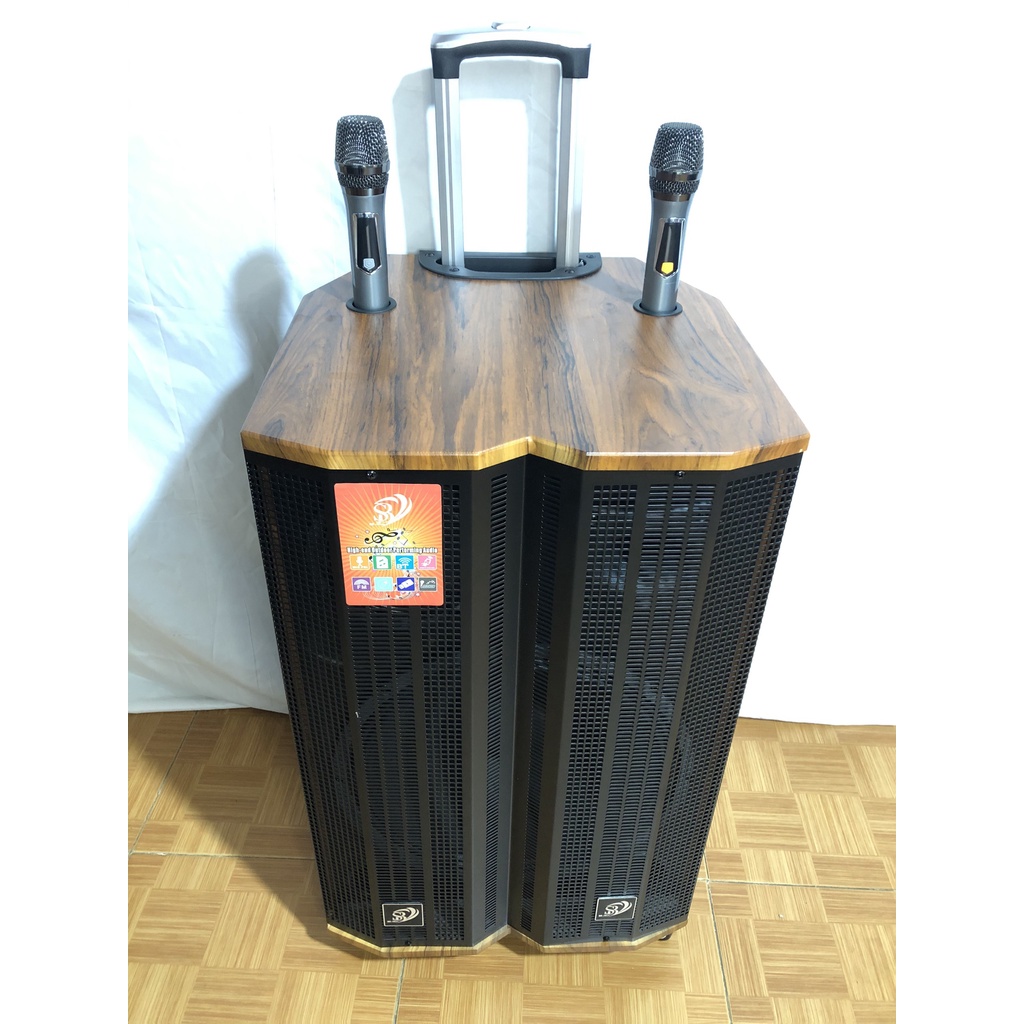 CHÍNH HÃNG LOA KÉO CAO CẤP BSAUDIO BS105 BASS 40, 3 ĐƯỜNG TIẾNG, CÔNG SUẤT LỚN,THÙNG GỖ CAO CẤP-CHỈ CÒN MÀU VÀNG