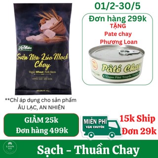 150g Sườn Non Lúa Mạch Chay An Nhiên - Thực Phẩm Chay Loan Vy + TẶNG Pate Chay Phương Loan Đơn 299k