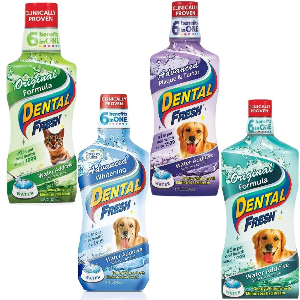 NƯỚC VỆ SINH DENTAL FRESH LÀM SẠCH RĂNG CHO CHÓ, MÈO