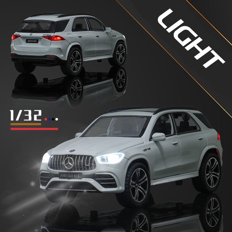 Mô Hình Xe Hơi Benz GLE 63 Tỉ Lệ 1: 32 Bằng Hợp Kim Có Đèn Và Nhạc Độc Đáo Sống Động