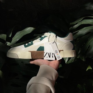 [Bao check chính hãng] Giày ZARA TRAINERS XANH