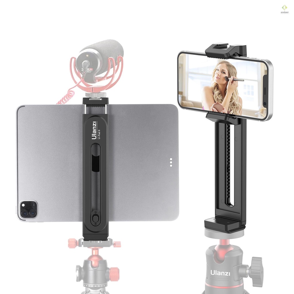 Kẹp Điện Thoại / Máy Tính Bảng Ulanzi U-PAD II 6.5cm - 26cm / 2.55in-10.23in Có Thể Điều Chỉnh Độ Rộng