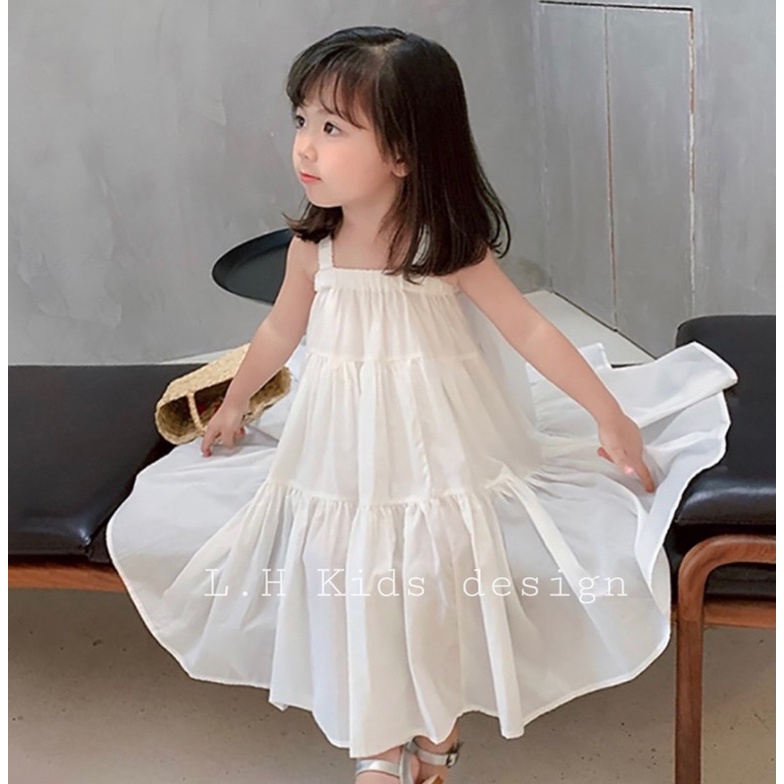 Váy bé gái,Váy 2s tầng xoè cho bé gái V0079