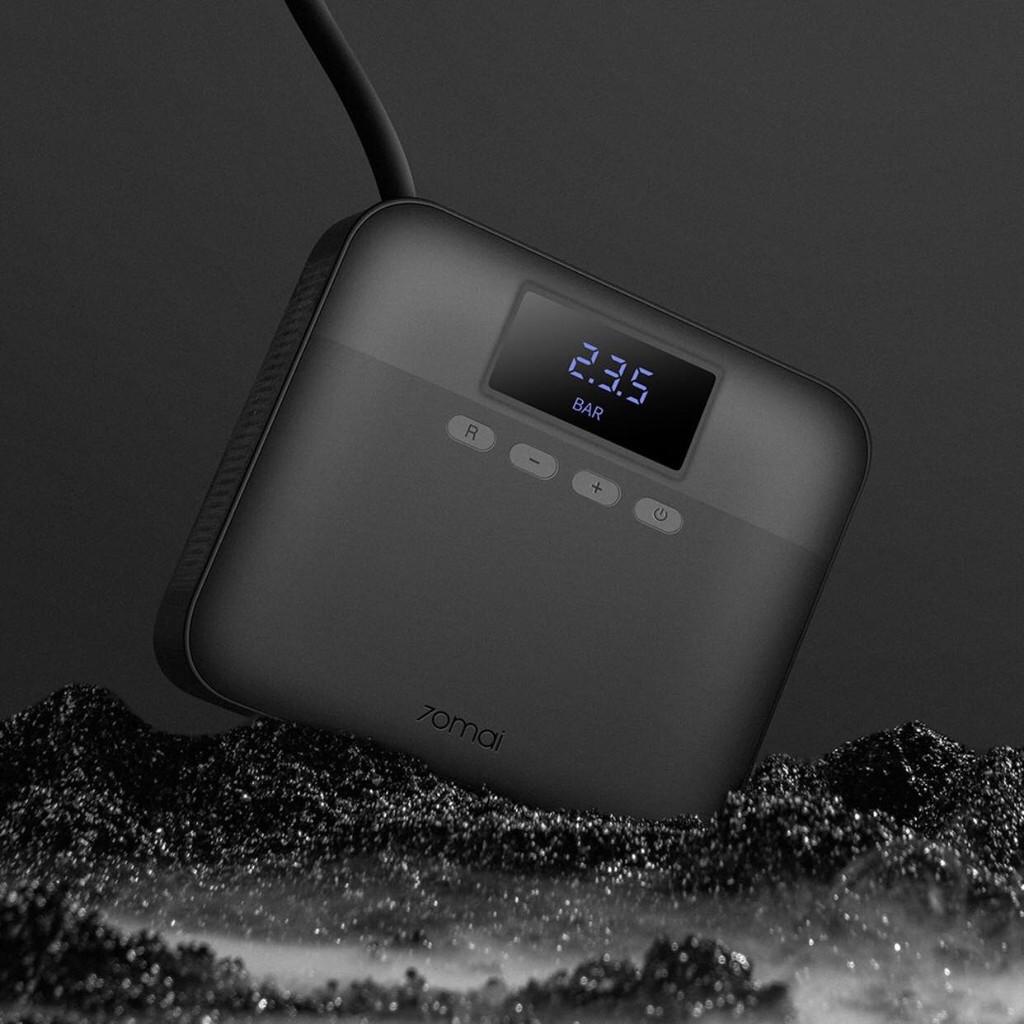 Máy bơm lốp ô tô, xe hơi Xiaomi 70mai Midrive TP03 bơm mini tự ngắt chính hãng - Cao Minh Shop