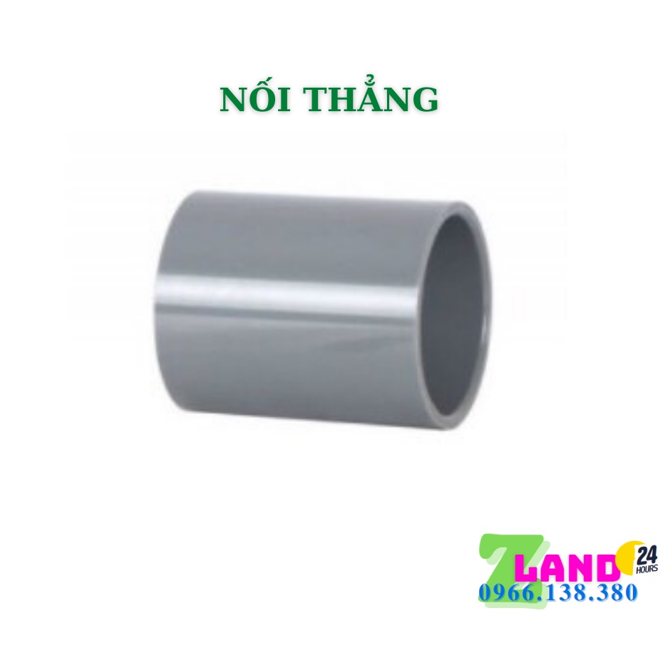 Phụ kiện ống PVC 27 - Cút vuông, chếch, nối thẳng, tê, ren trong, ren ngoài, bịt chụp, bịt ren