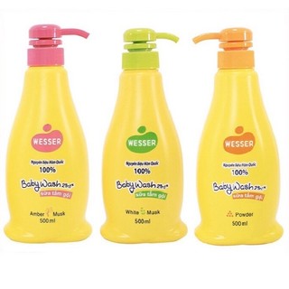 Sữa tắm gội wesser 500ml nhập khẩu hàn quốc