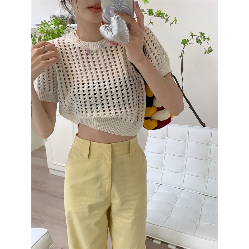 Áo Thun Tay Ngắn Thời Trang Hàn Quốc Cá Tính Cho Nữ