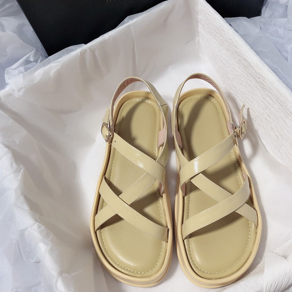 Xăng đan Atikota hở ngón đế dày thoải mái thời trang đi biển cho nữ