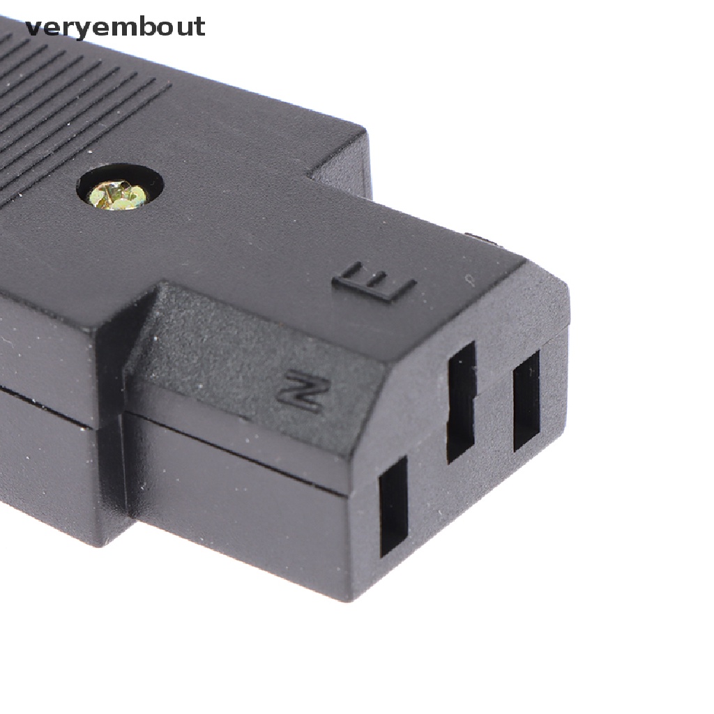 Đầu Nối Phích Cắm C13 C14 16A 250V 3 Chấu Tiện Dụng