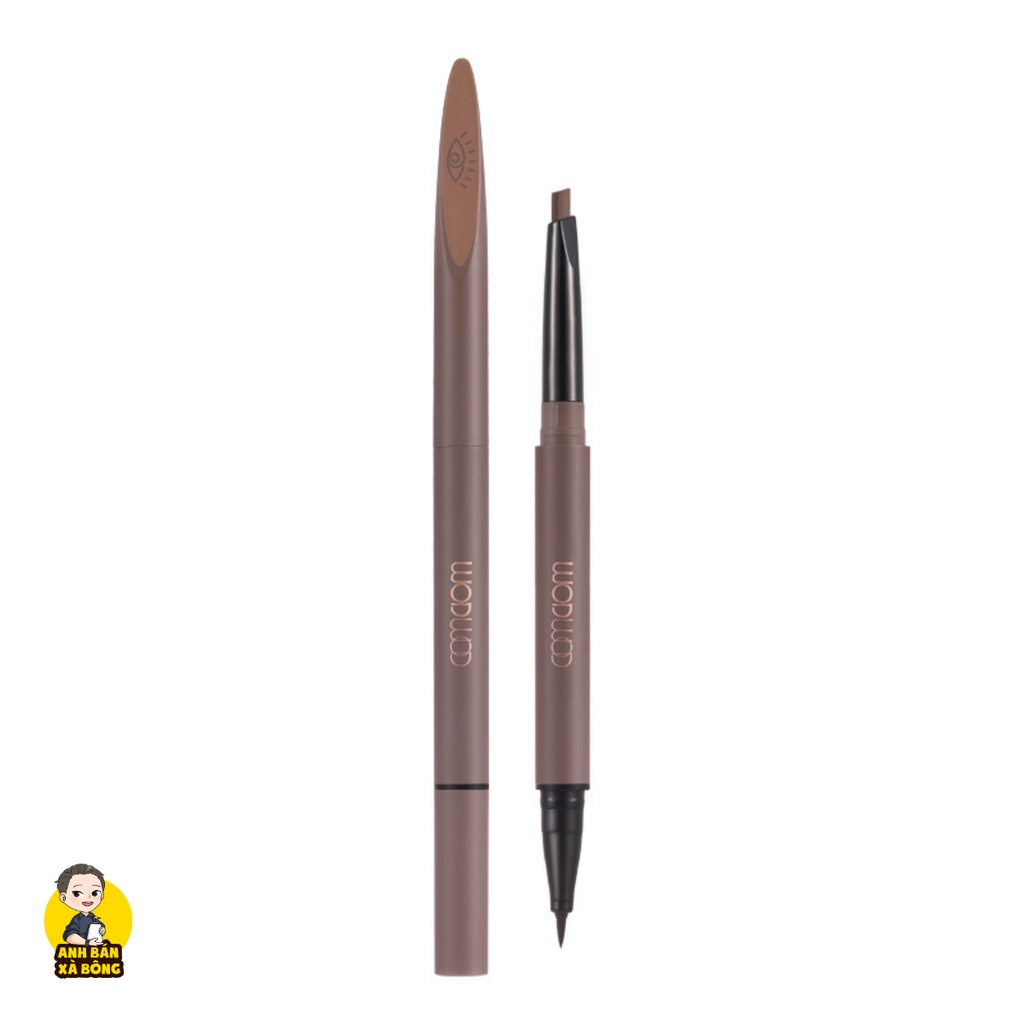 Bút Kẻ Mắt Hai Đầu WODWOD Double Headed Eyebrow Eyeliner Pencil W941