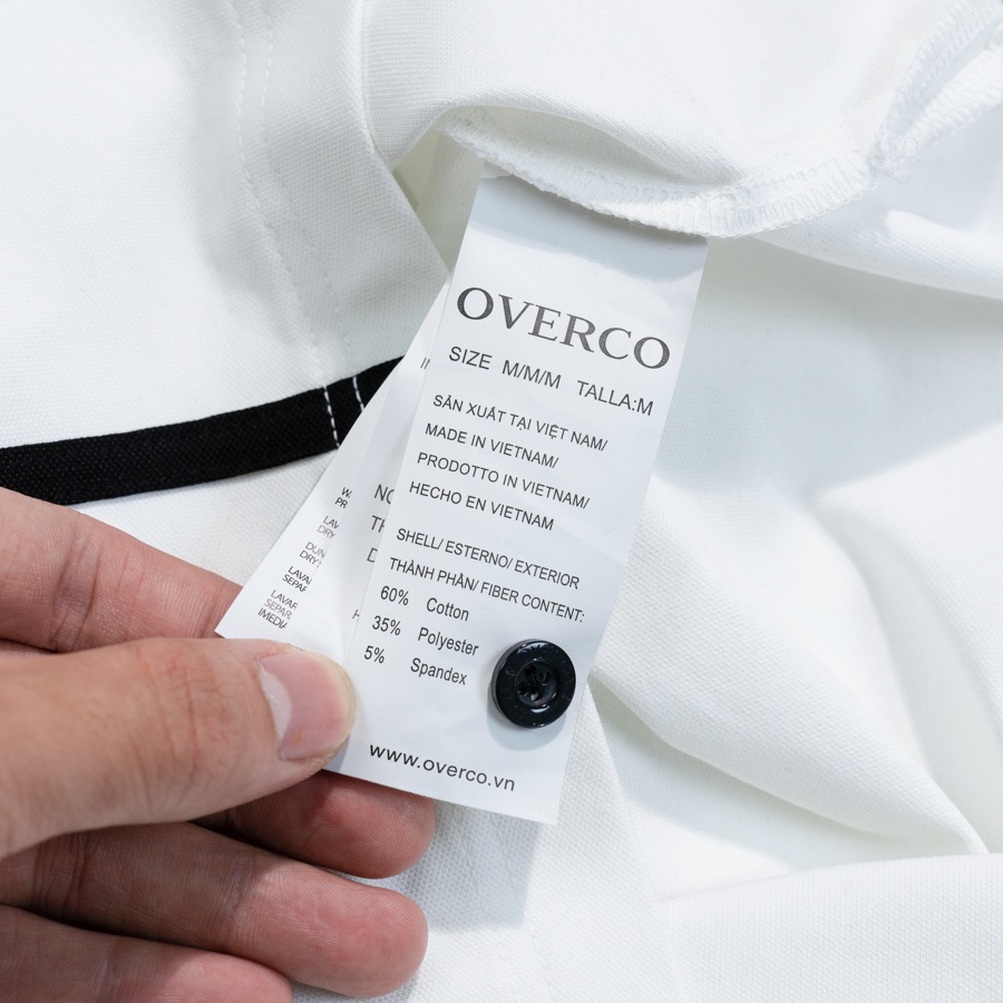 Áo Polo Nam MIX OVERCO Chất Vải Cotton USA Cao Cấp Mềm Mịn Thoáng Mát