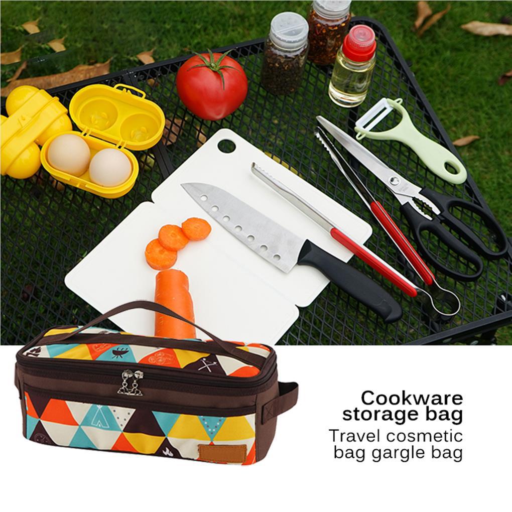 Túi Đựng Dụng Cụ Nấu Ăn Có Khóa Kéo Thay Thế Tiện Dụng