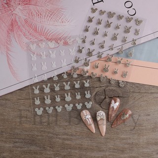 Miếng Dán Móng Tay Hình Bướm 3d