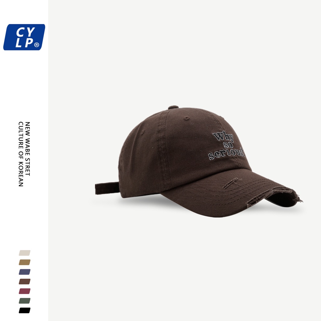 Mũ Lưỡi Trai Thêu Chữ Phong Cách Hip Hop Đường Phố Âu Mỹ Thời Trang Xuân Hè Cho Nữ