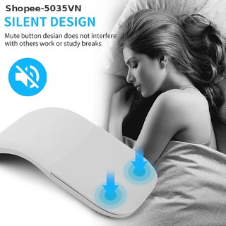 Chuột Không Dây Mini Bluetooth 4.0 Gấp Gọn Không Ồn Cho Microsoft Surface {akindofstar1.vn}