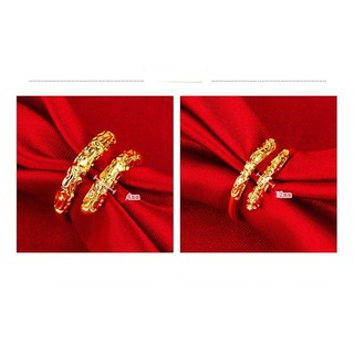 Pmrawc | Nhẫn Cặp Mạ Vàng 24K FS371