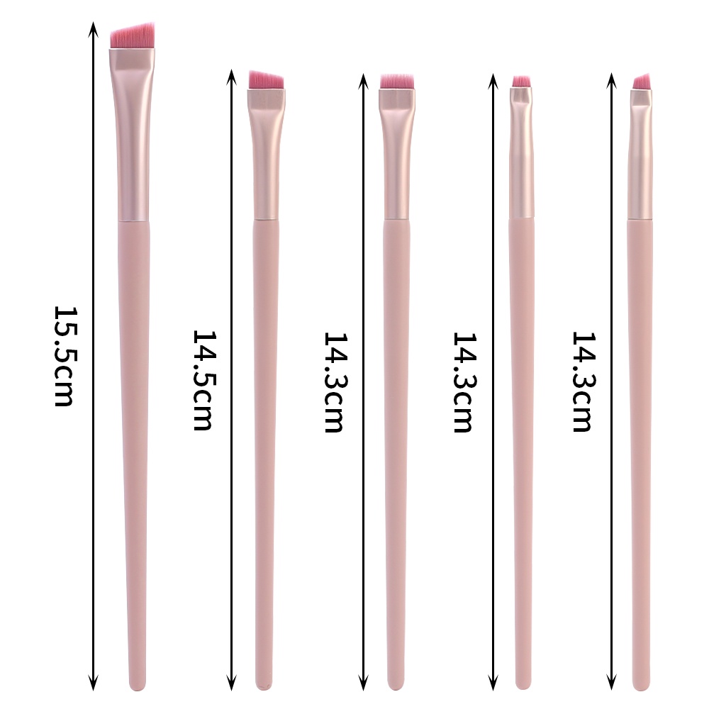 Cọ Trang Điểm Đầu Dẹt Siêu Mỏng Chuyên Nghiệp Cho Nữ