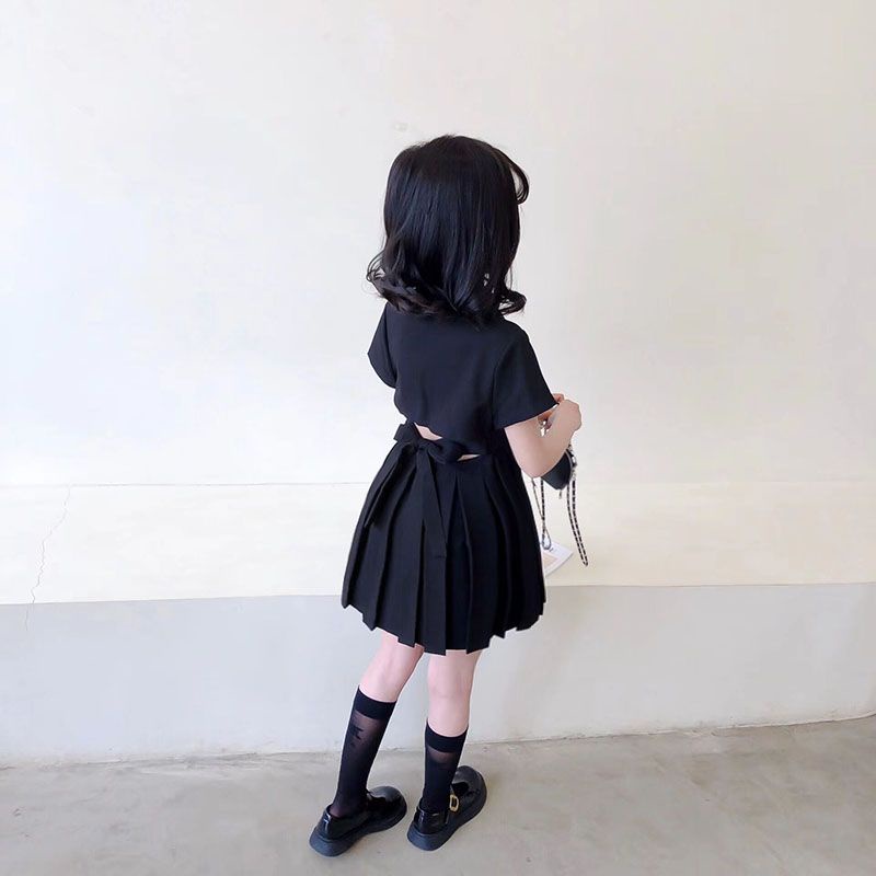 Đầm Xếp Ly Hở Lưng Phong Cách Hàn Quốc Thời Trang Mùa Hè Mới 2023