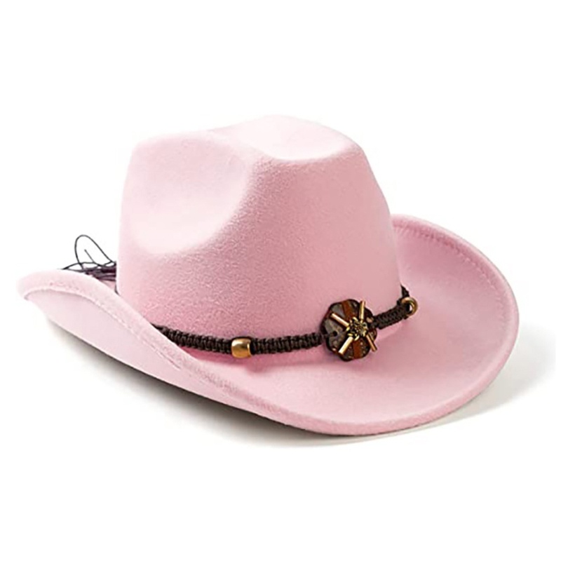 Mũ Fedora Vải Nỉ Dày Dặn Màu Trơn Chống Gió Kèm Dây Trang Trí Dành Cho Nam Nữ